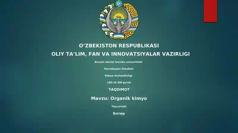 Organik kimyo