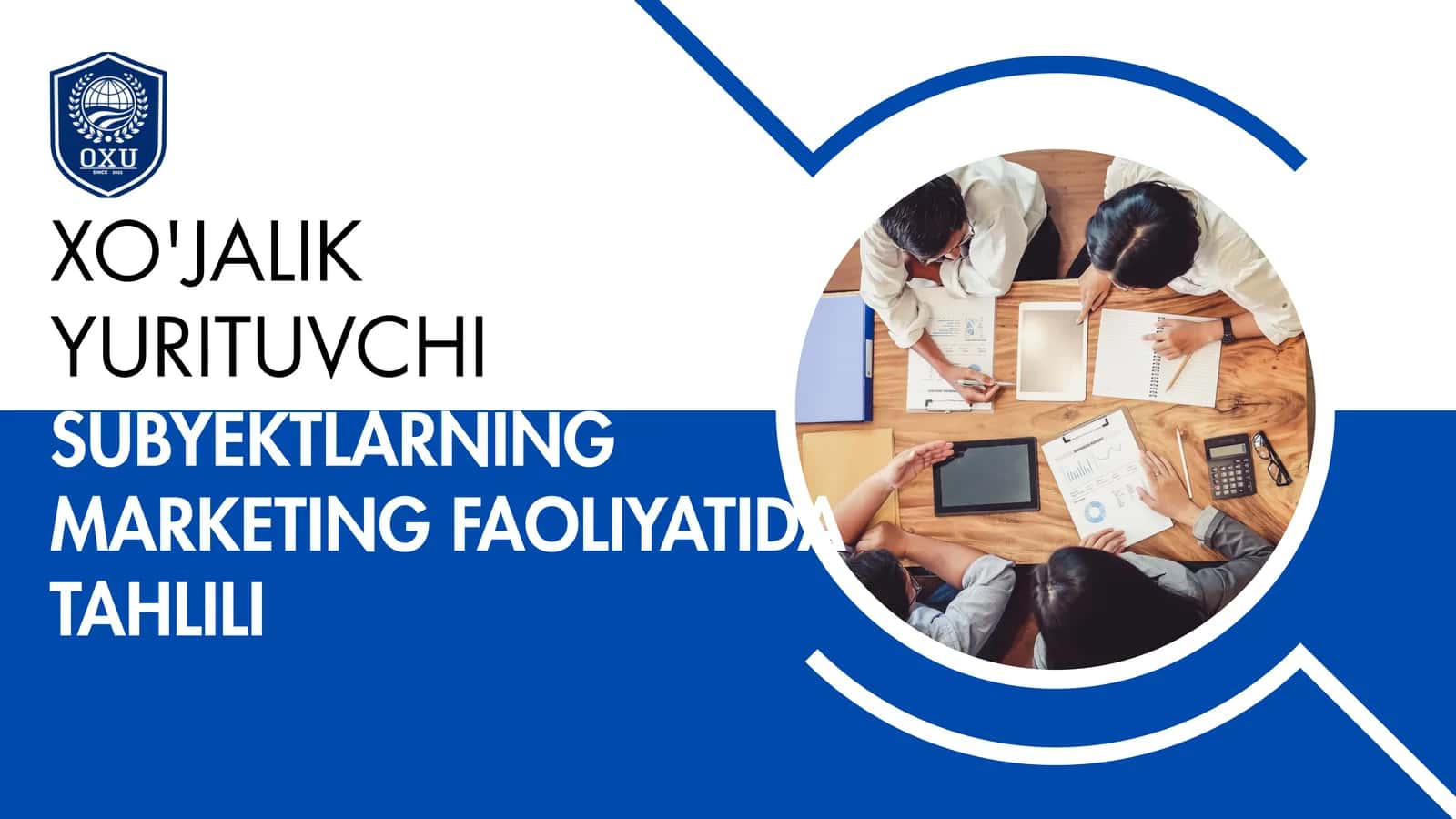 XO'JALIK YURITUVCHI SUBYEKTLARNING MARKETING FAOLIYATIDA TAHLILI 1