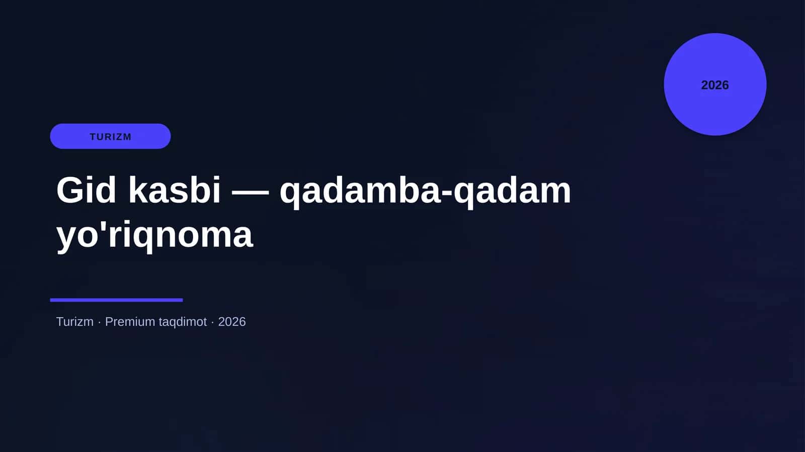 Gid kasbi — qadamba-qadam yo'riqnoma 1