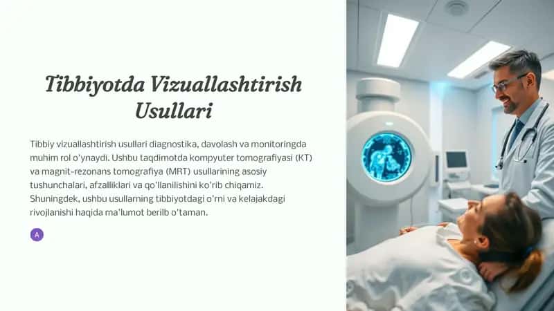 Tibbiyotda Vizuallashtirish Usullari 1