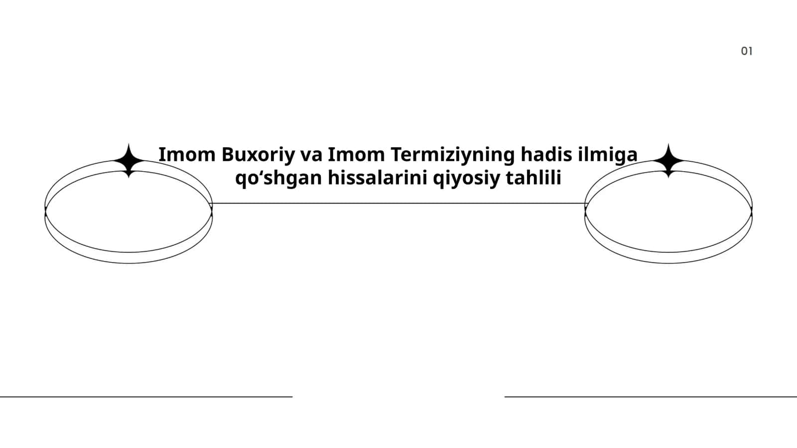 Imom Buxoriy va Imom Termiziyning hadis ilmiga qoʻshgan hissalarini qiyosiy tahlili 1