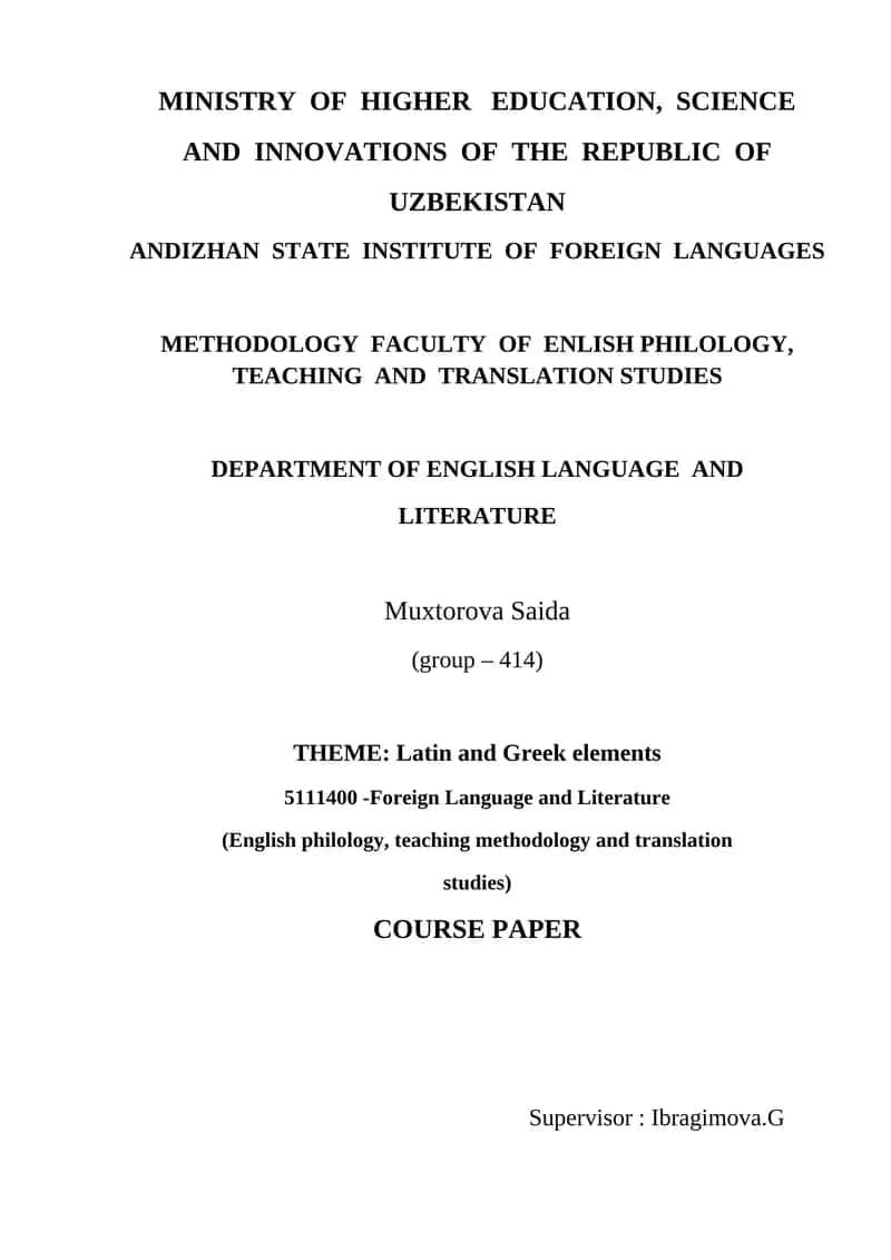 English Assessment Types 1