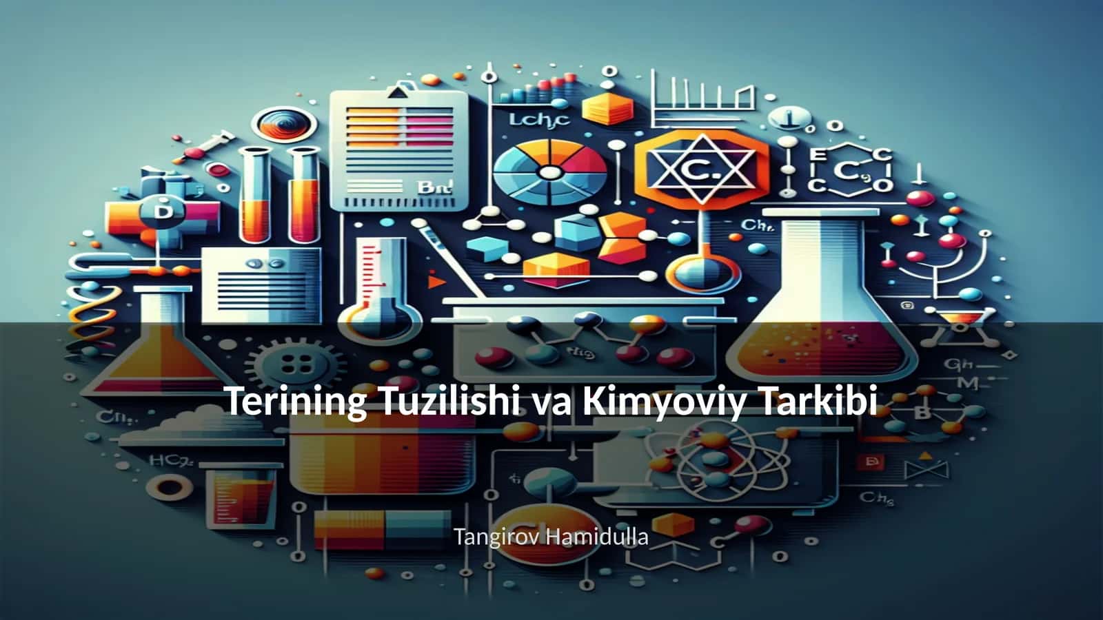 Terining Tuzilishi va Kimyoviy Tarkibi 1