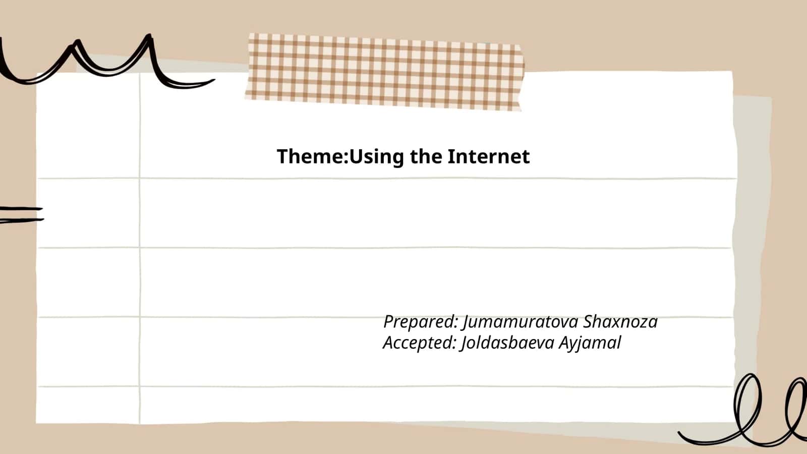 Using the Internet 1
