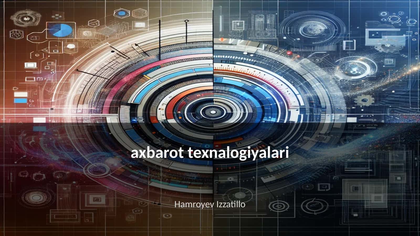 axbarot texnalogiyalari 1
