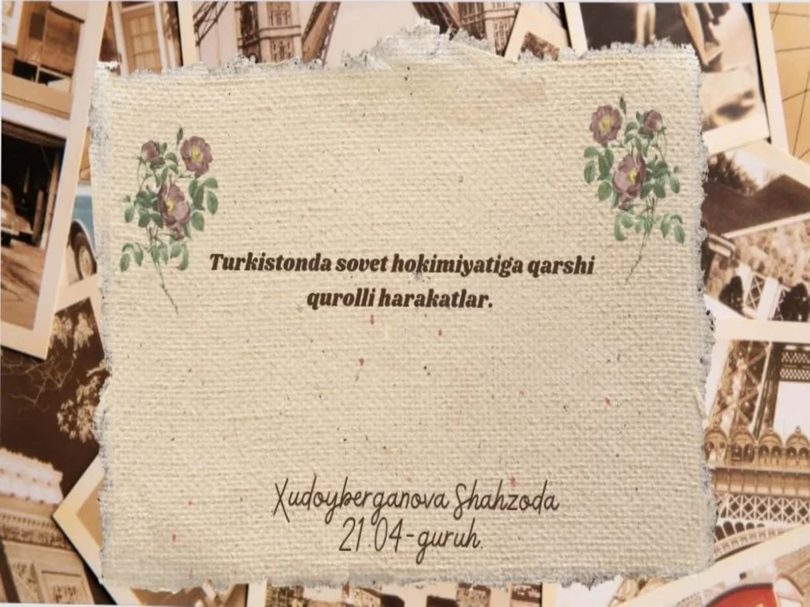 Turkiston o'lkasidagi qurolli harakatlar 1