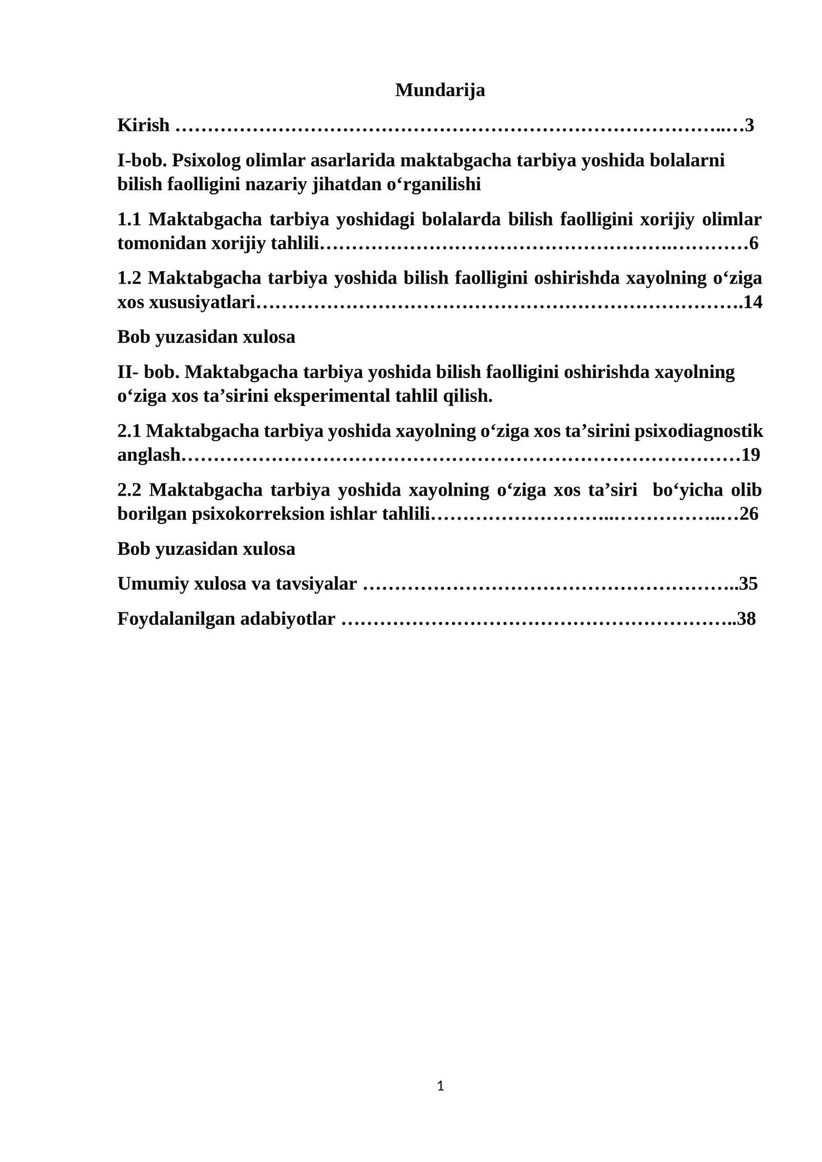 Maktabgacha tarbiya yoshida bolalarni bilish faolligini nazariy jihatdan oʻrganilishi 1