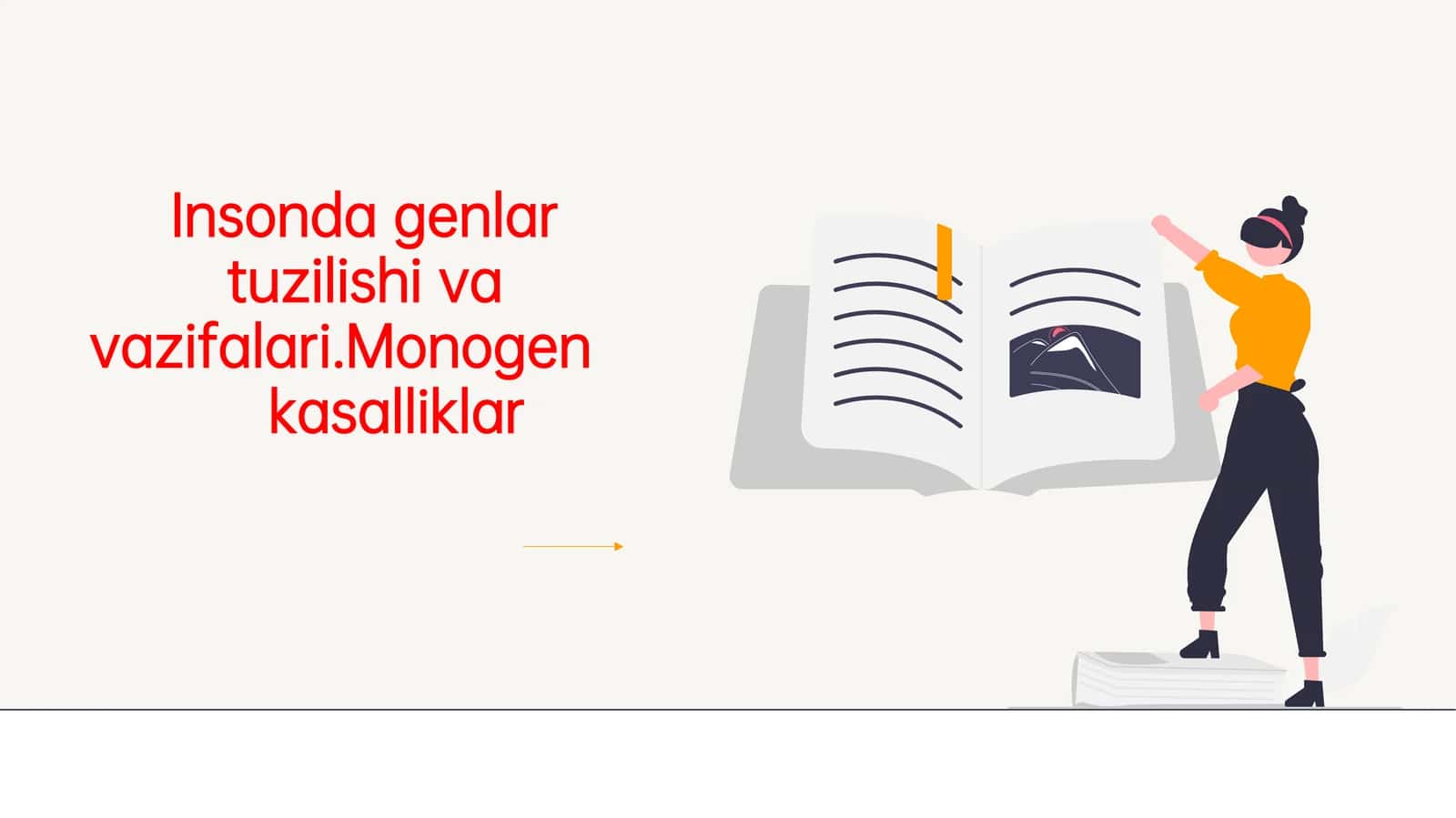 Insonda genlar tuzilishi va vazifalari.Monogen kasalliklar 1