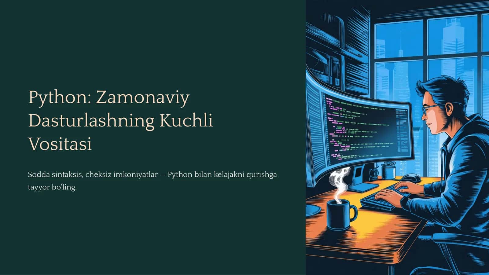 Python: Zamonaviy Dasturlashning Kuchli Vositasi 1
