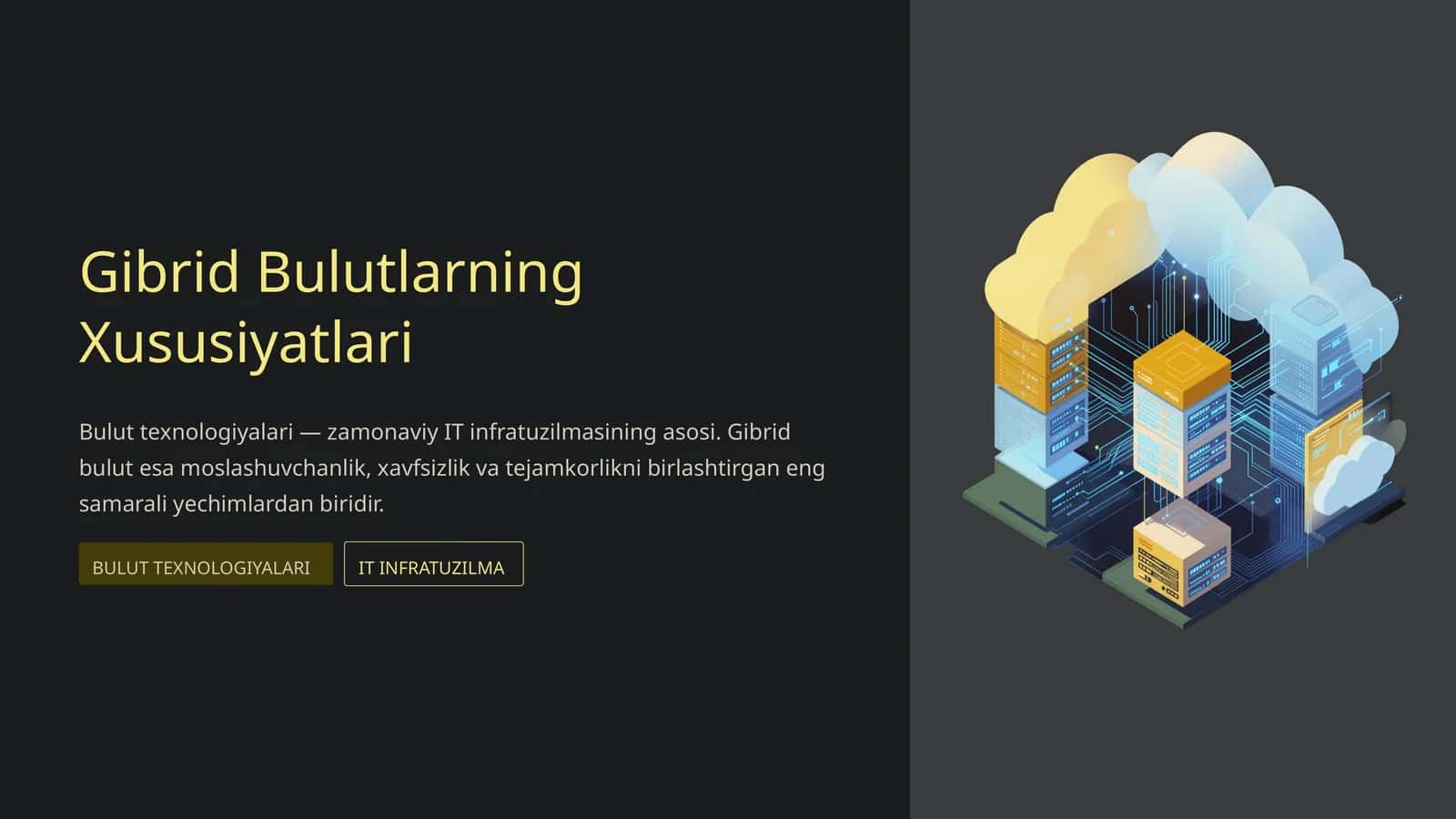 Gibrid Bulutlarning Xususiyatlari 1