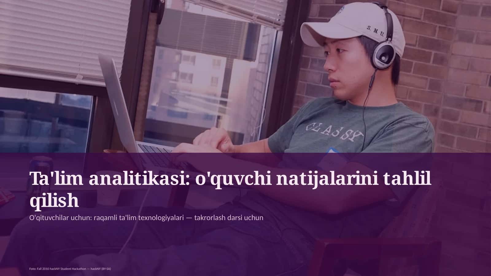 Ta'lim analitikasi: o'quvchi natijalarini tahlil qilish 1