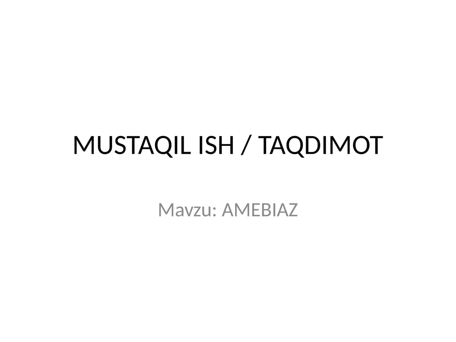 AMEBIAZ 1