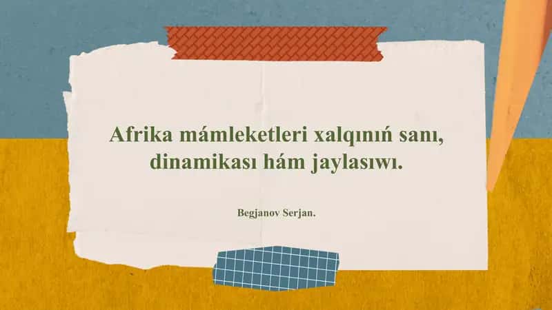 Afrika xalqlari 1
