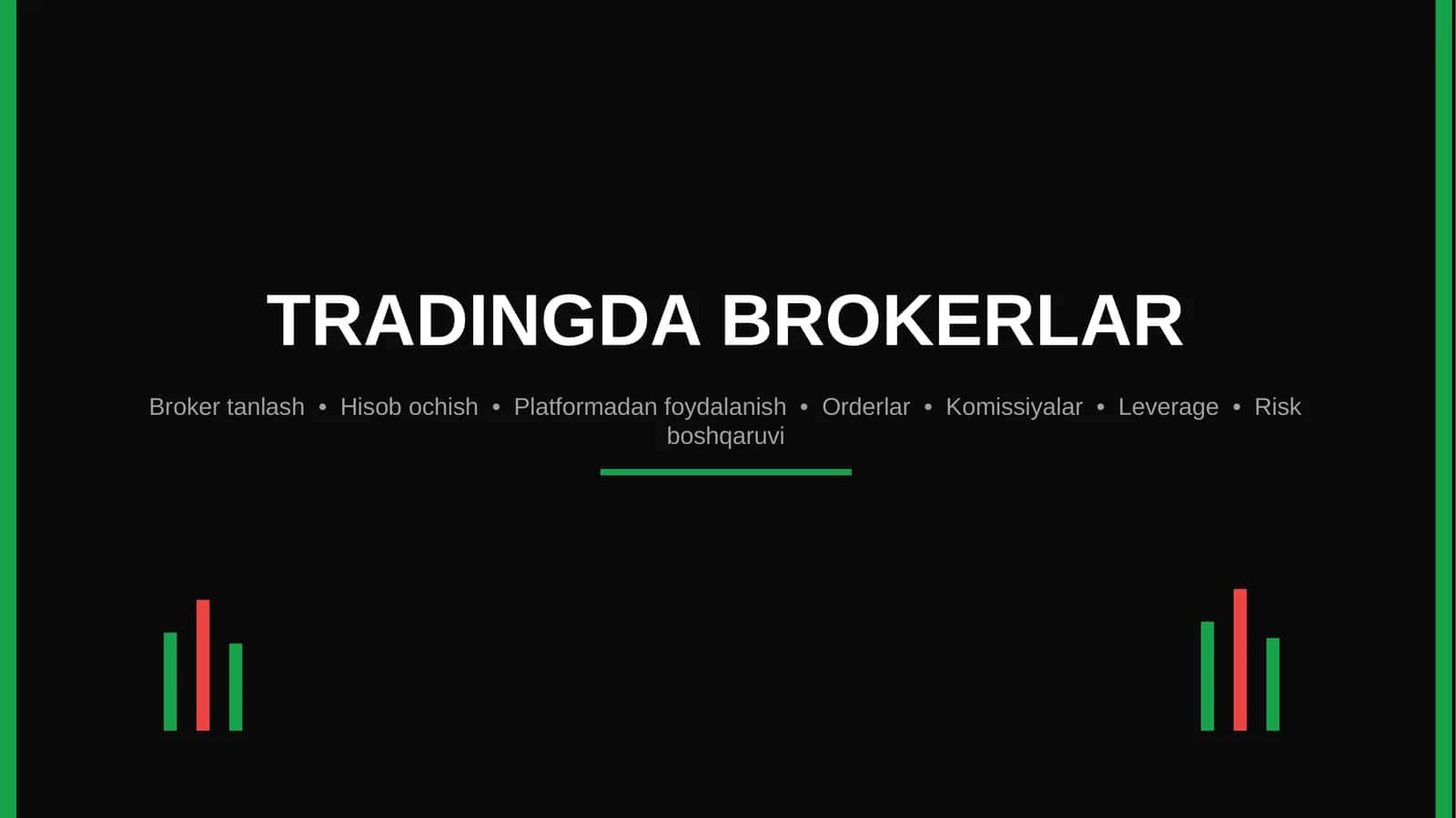 TRADINGDA BROKERLAR 1