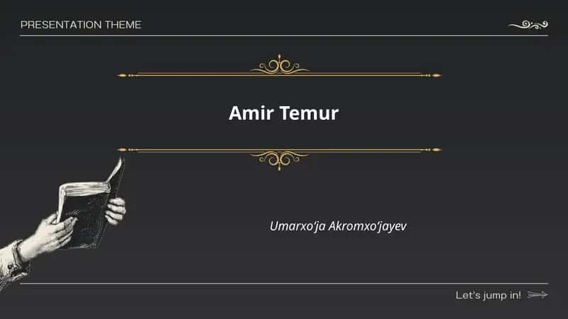 Amir Temur 1