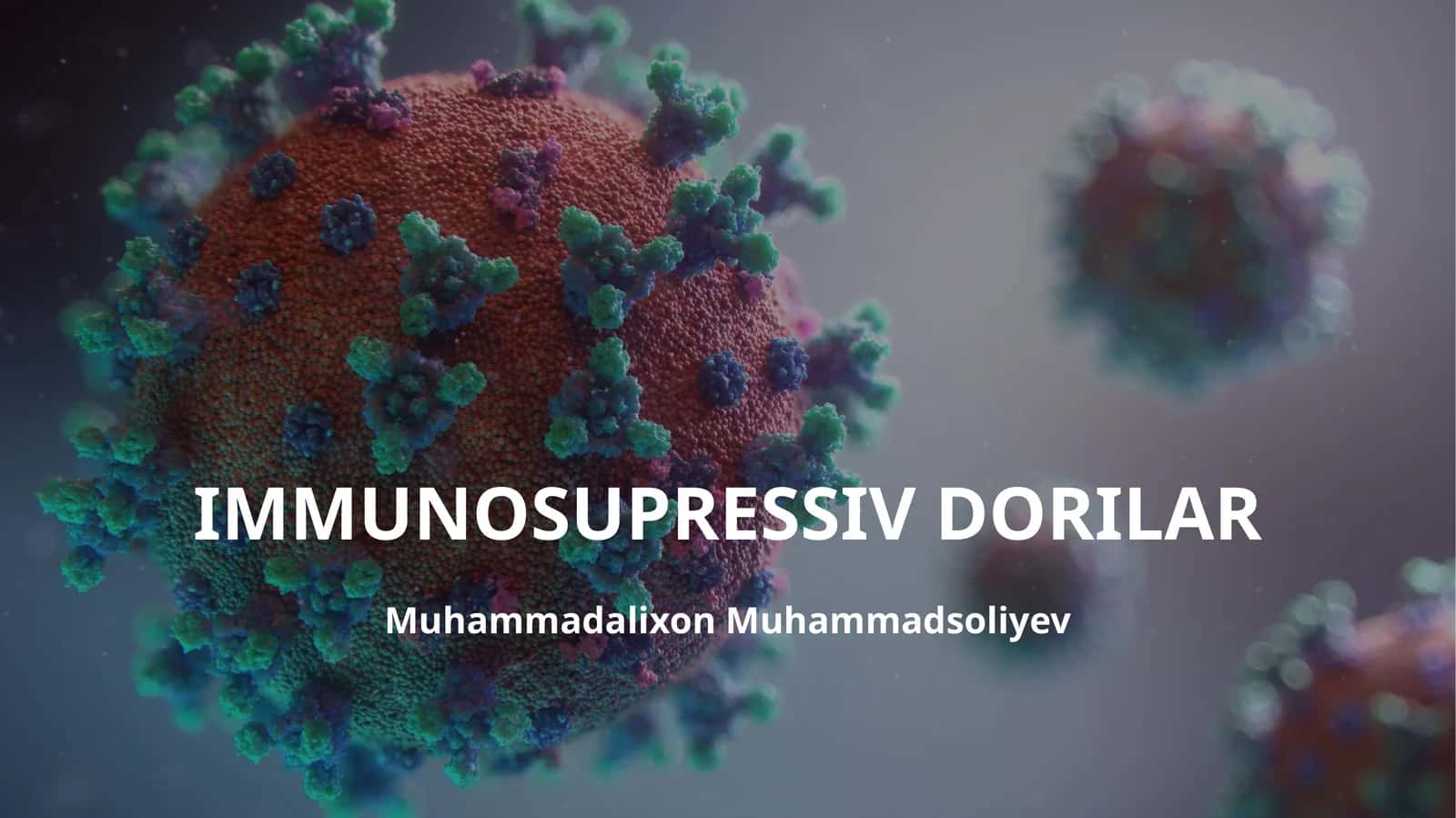 IMMUNOSUPRESSIV DORILAR 1
