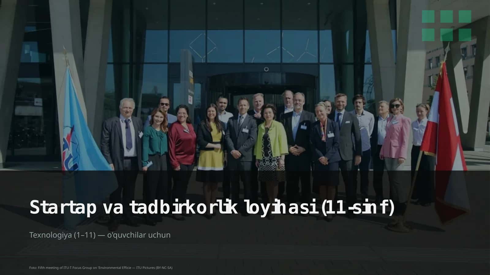 Startap va tadbirkorlik loyihasi (11-sinf) 1