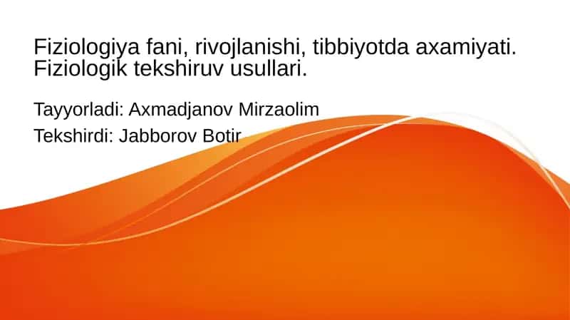 Fiziologiya 1