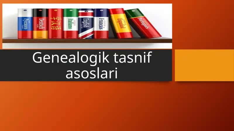 Genealogik tasnif asoslari 1