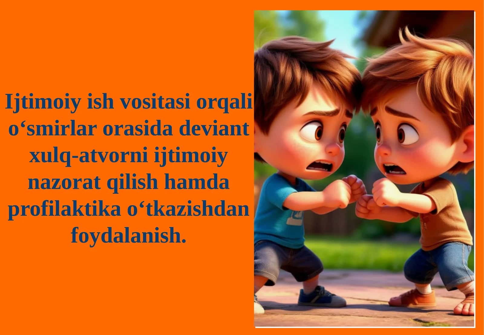O‘smirlar orasida deviant xulq-atvorning ijtimoiy nazorat va profilaktikasi 1