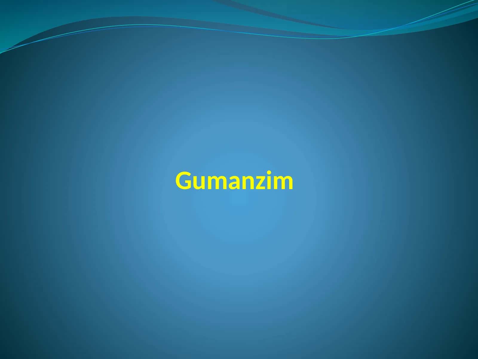 Gumanzim 1