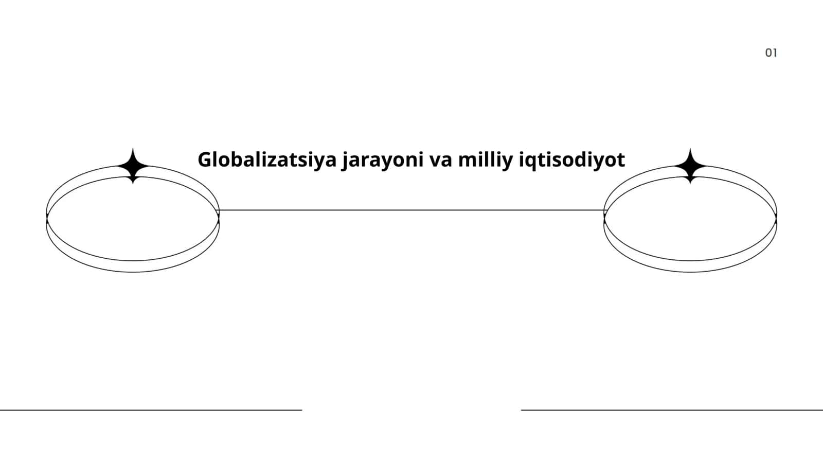 Globalizatsiya jarayoni va milliy iqtisodiyot 1