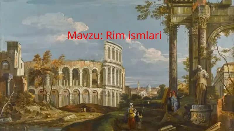 Rim ismlari 1
