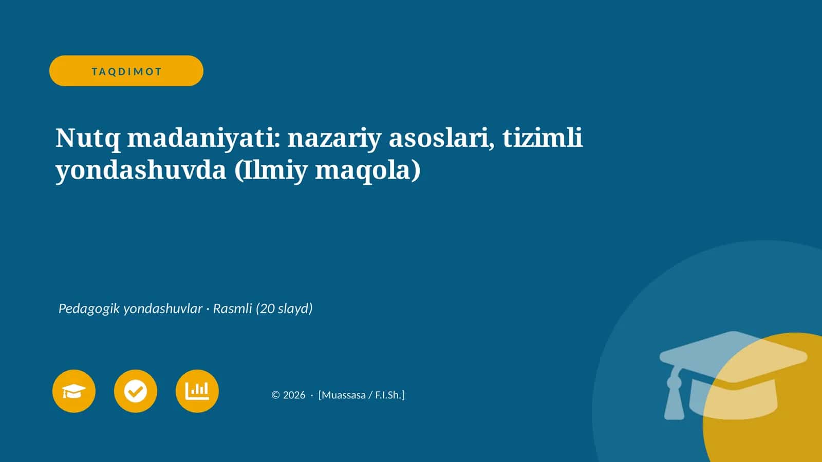 Nutq madaniyati: nazariy asoslari, tizimli yondashuvda 1