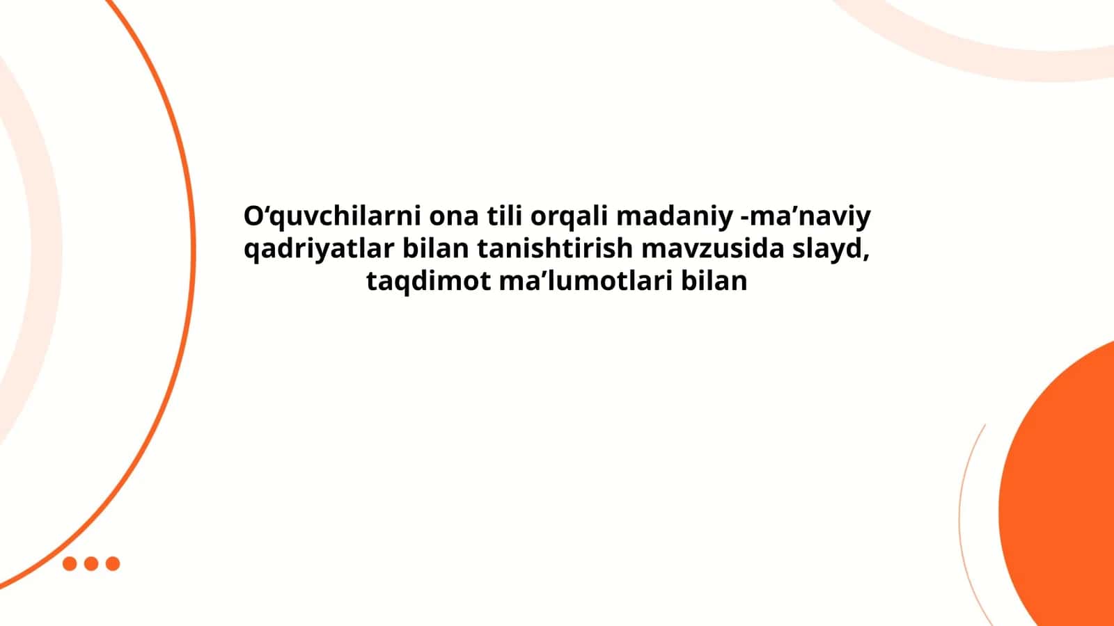 Ona tili va madaniy meros 1