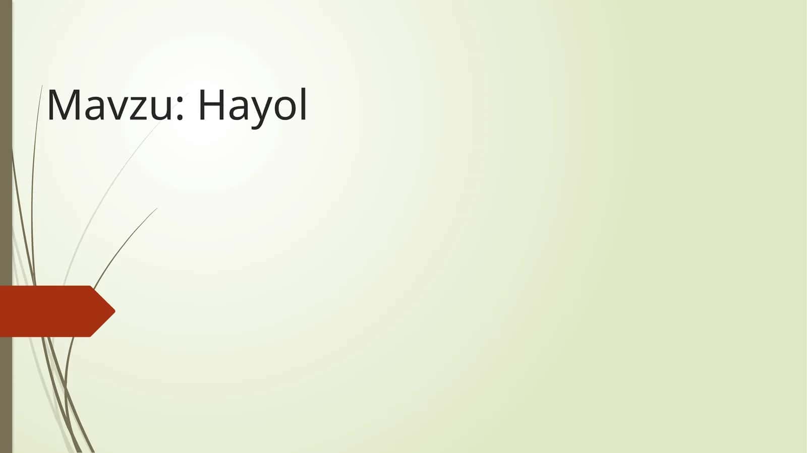 Hayol 1