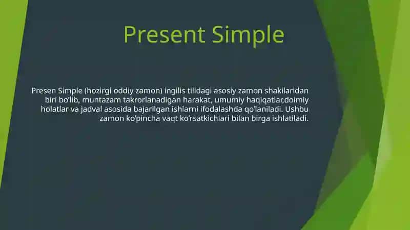 Present Simple