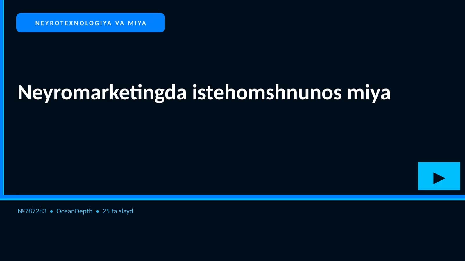 NEYROTEXNOLOGIYA VA MIYA 1