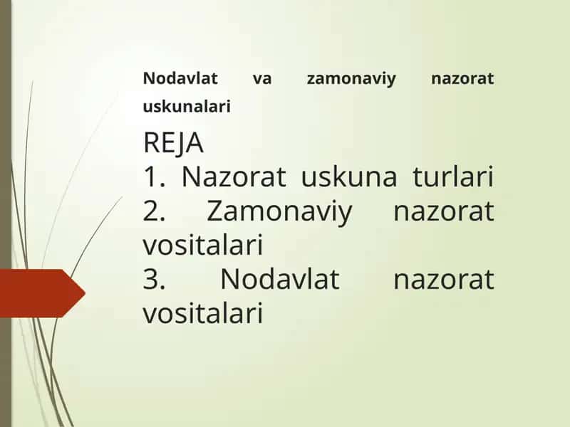 Zamonaviy nazorat uskunalari 1