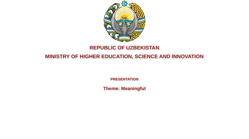 PRESENTATION 1