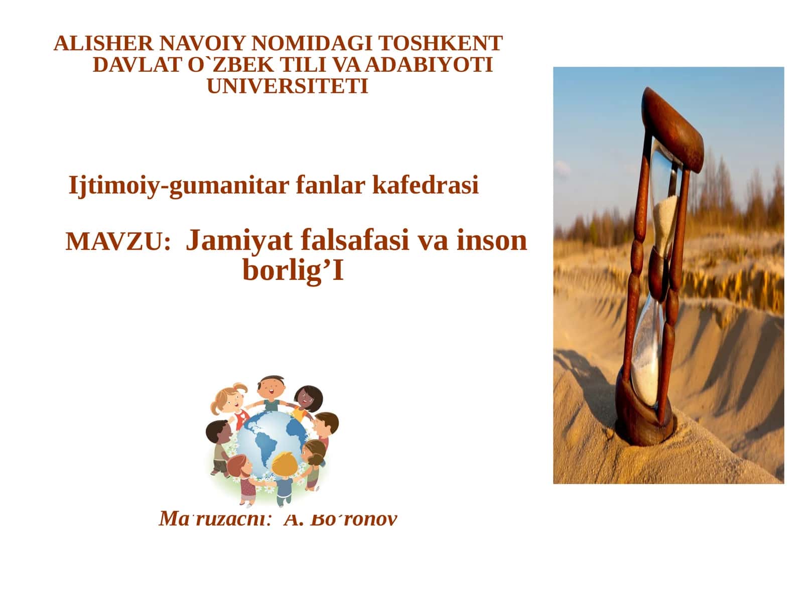 Jamiyat falsafasi va insonborlig'i 1