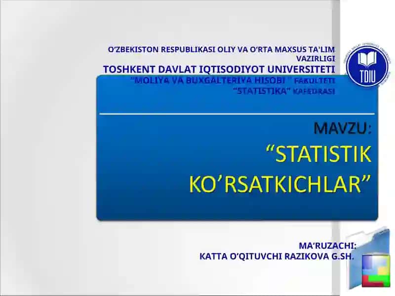 Statistics