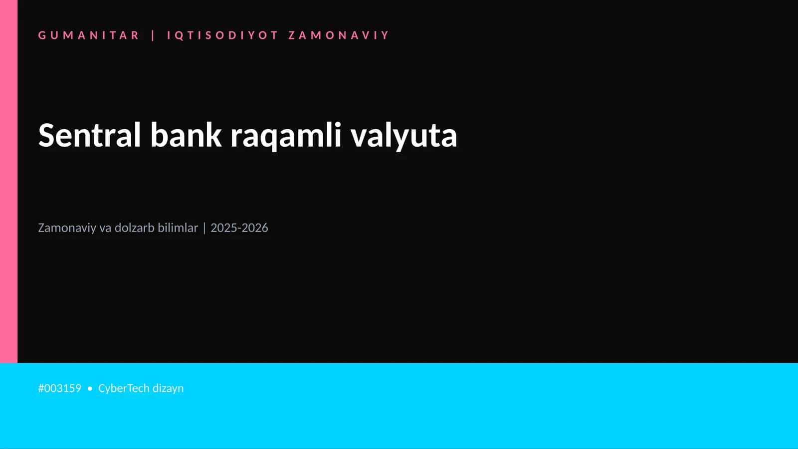 Sentral bank raqamli valyuta 1