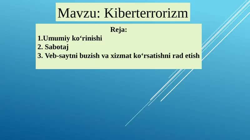 Kiberterrorizm 1