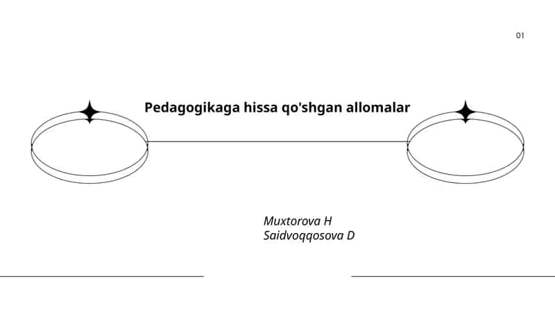 Pedagogikaga hissa qo'shgan allomalar 1