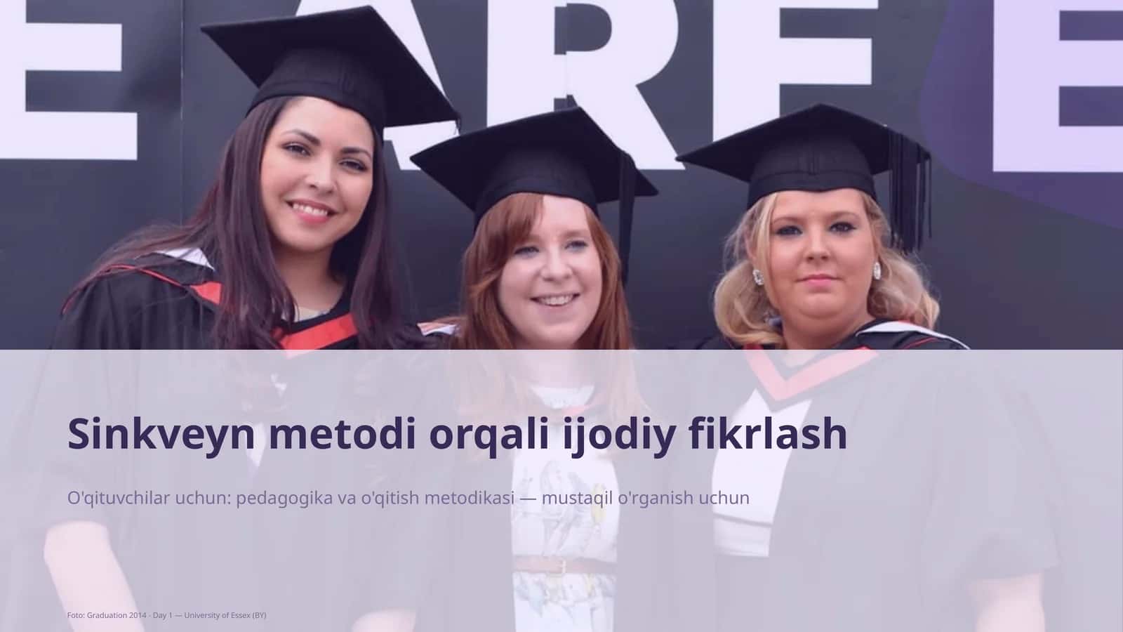 Sinkveyn metodi orqali ijodiy fikrlash 1