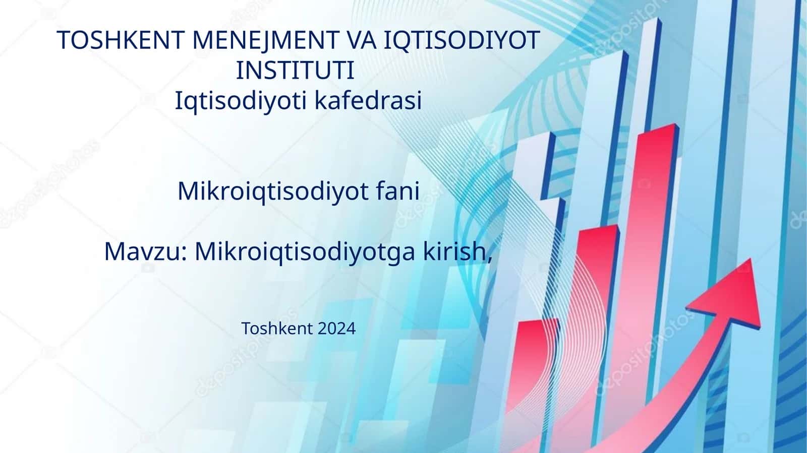 Mikroiqtisodiyotfani 1