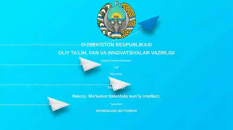Ma’lumot tiklashda sun’iy intellect 1