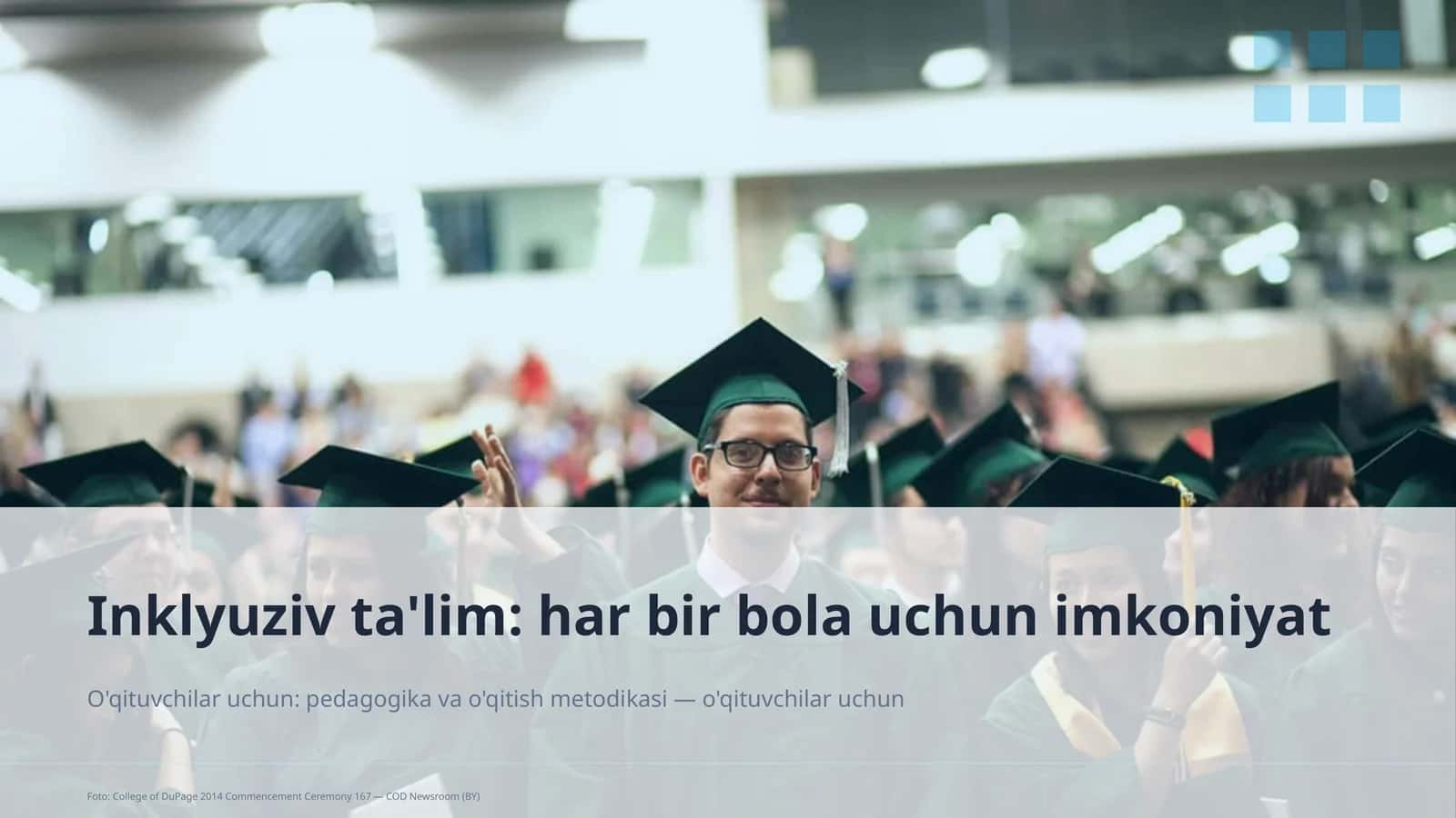 Inklyuziv ta'lim: har bir bola uchun imkoniyat 1