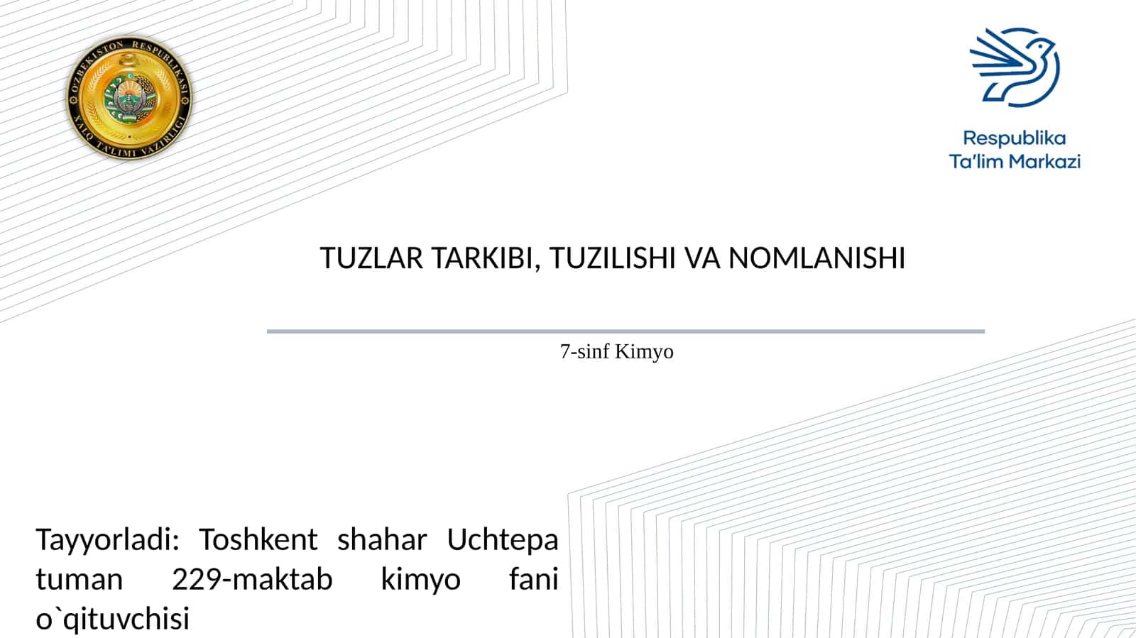 7-sinf Kimyo 1