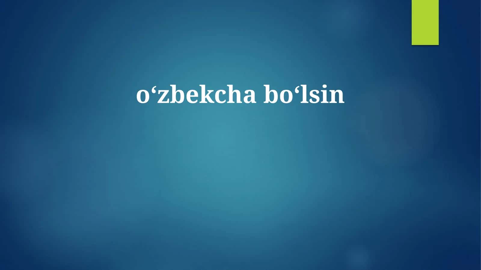 “Let It Be” ning oʻzbekcha mohiyati 1