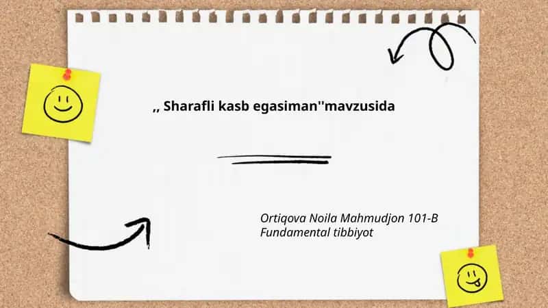 Men sharafli kasb egasiman 1