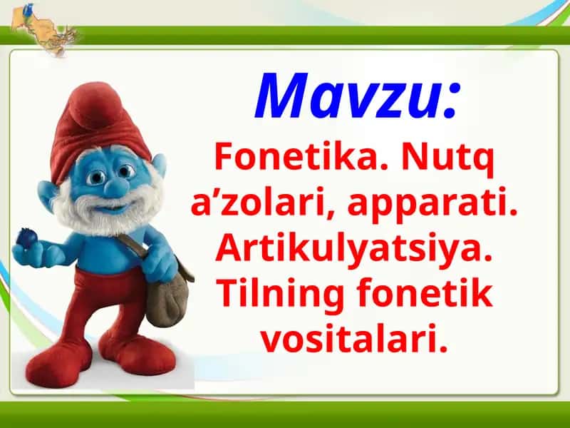 Fonetika 1