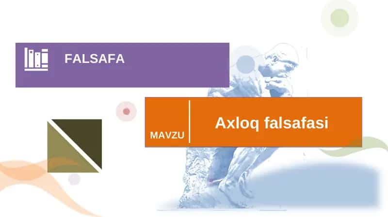 Axloq falsafasi 1