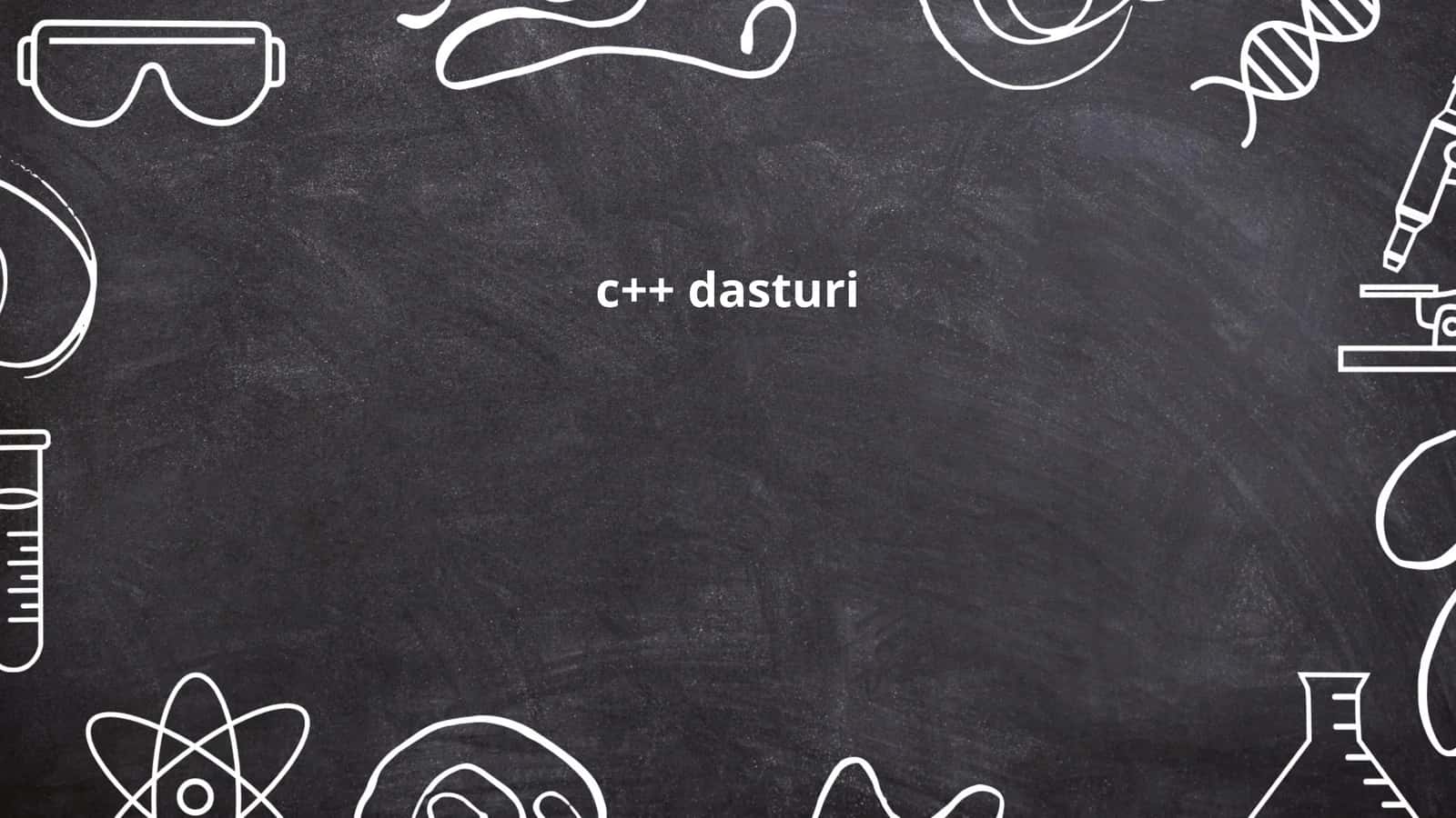 C++ dasturlash tiliga kirish 1