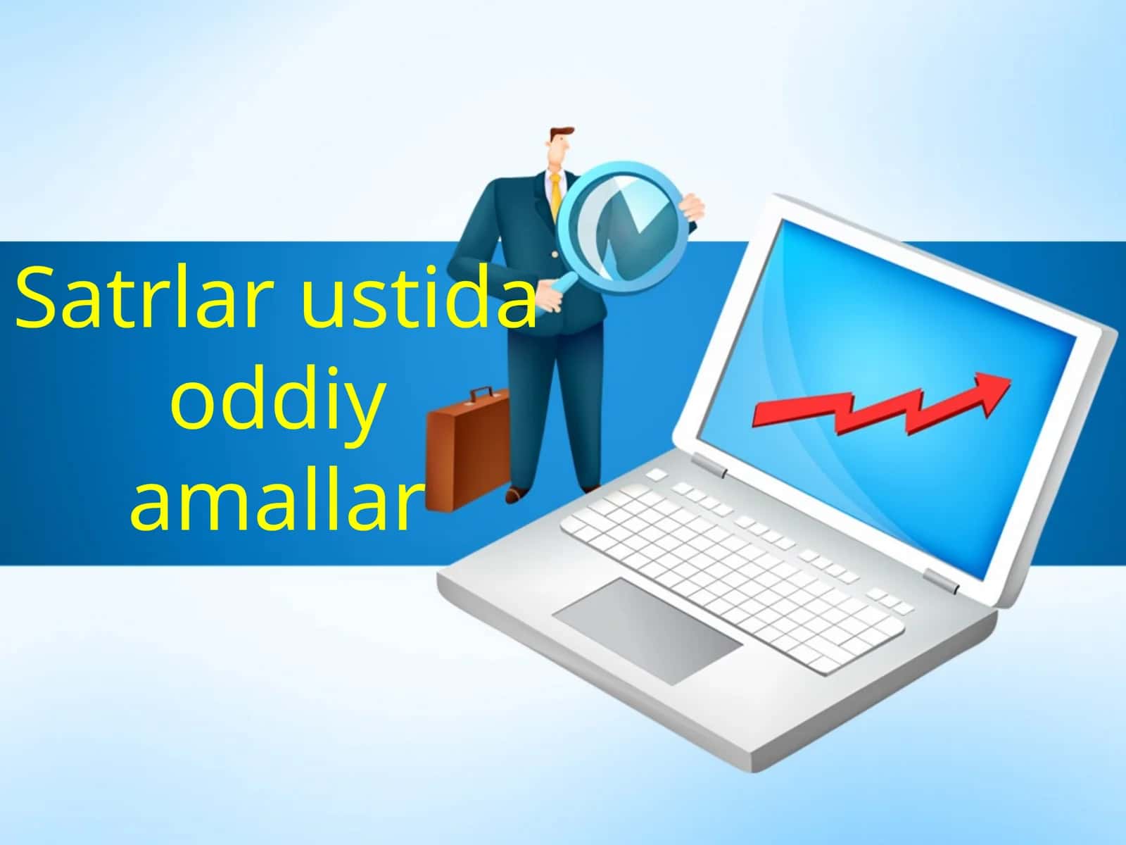 Satr(string)tushunchasi 1